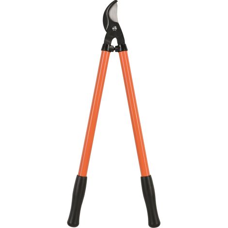 Bahco – Ébrancheur à lames croisantes 60 cm – Lame incurvée pour coupe nette – Poignées en acier confortables – Butée en caoutchouc absorbant les chocs