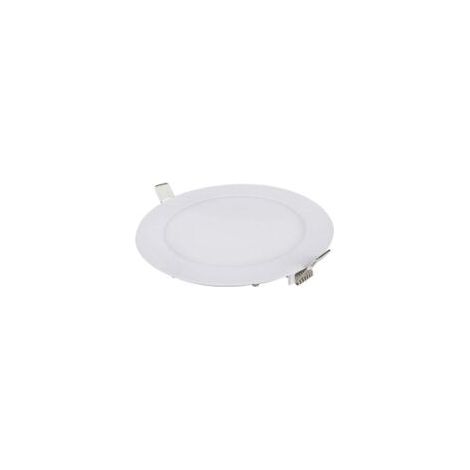 Lot de 1 Spot Led Encastrable Dimmable, 9W 6000K Blanc Naturel, IP65 Plafonnier Led Salle de Bain, Spot Led Extra Plat 35mm, Diamètre du Trou Φ130-135mm, AC 230V Éclairage de Plafond Pour le Salo