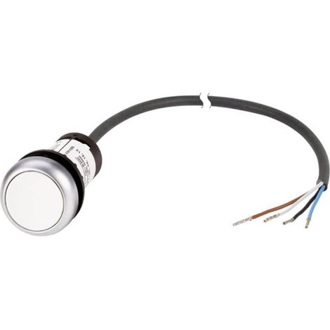 Eaton C22-D-W-K10-P62 Pulsador blanco plano