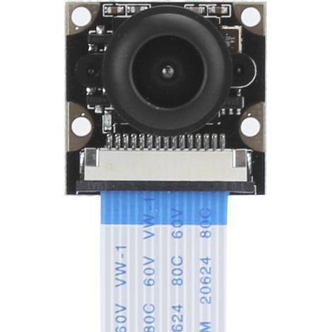 Caméra Infrarouge 5MP Mini Vision Nocturne 130° Grand Angle pour Raspberry Pi 4B 3B+
