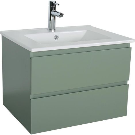 SORRENTO Waschtischunterschrank mit Einzelwaschbecken