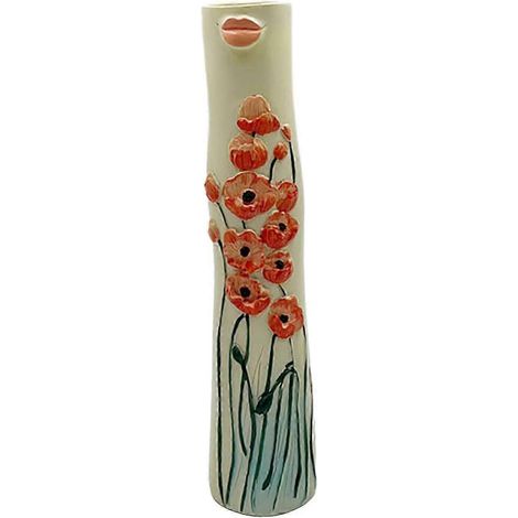 Niedliche Knospenvase, moderne Dekovase, Kunstvase für eine einzelne Blume, kreative Boho-Harzvase, Damenvase für Büro, Hochzeit, Party, Badezimmer-Style A (1/5)