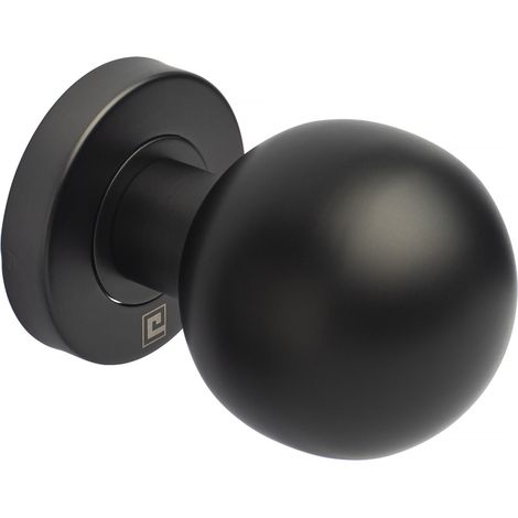 Heracles – Bouton de porte inox brossé 55mm – Résistant à la corrosion – Installation facile – Pour portes intérieures – BINOXBP02N (1/2)