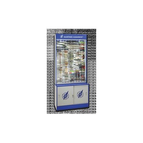 Vitrine Martinez Albainox evo transparent bois verre