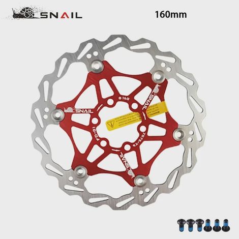 Disque de frein flottant pour VTT 160/180/203 mm, ultraléger, adapté au freinage (1/5)