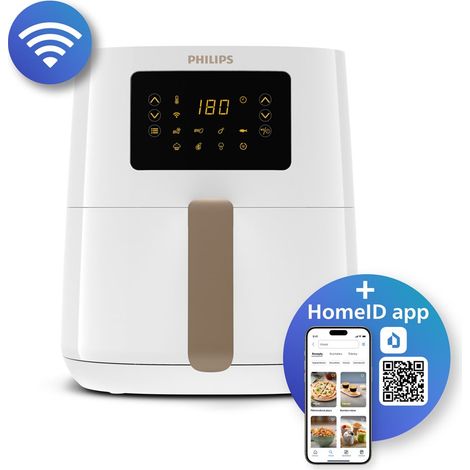 Friteuse Philips série 5000 HD9255/30 Friteuse à air chaud simple 4,1 L Autonome 1400 W Blanc (1/5)