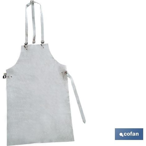Grembiule in crosta di cuoio 90x55 cm