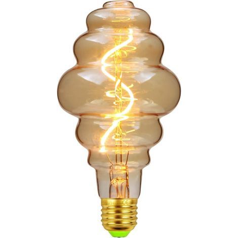 Vintage E27 4W Bienenkorbförmige LED-Glühbirne 2000K Dekorative Innenbeleuchtung (1/5)