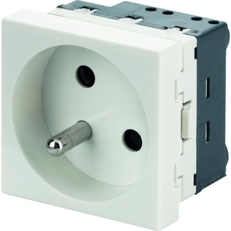 SOCLE DE PRISE 2P+T 16A 45X45 GEWISS GW40786