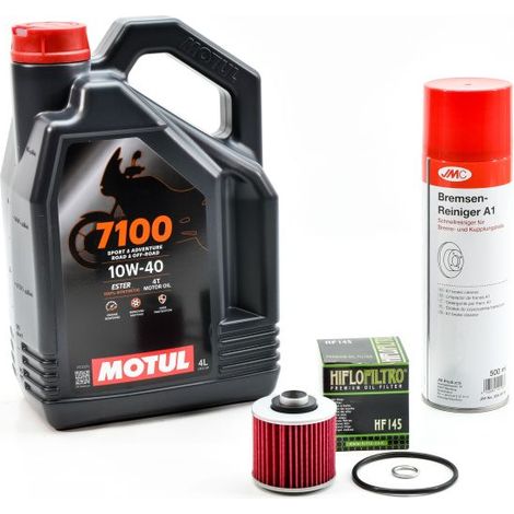 Kit Entretien Vidange Standard pour YAMAHA XV 1000 SE Midnight Special de 1983 à 1985 - MOTUL 7100 10W40 4L