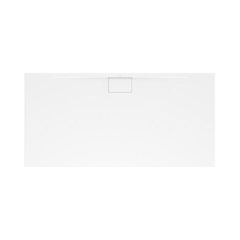 Architectura, Platos de ducha rectangulares, 800 x 48 x 16 mm, Rectangular, incl. antideslizante (VILBOGRIP), MetalRim White