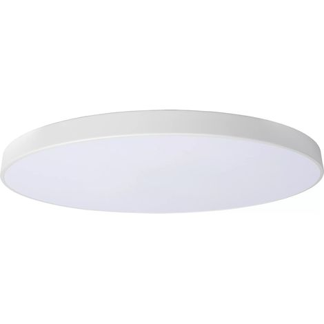 Plafoniera LED Lucide UNAR rotonda bianca 80cm 80W (1/5)