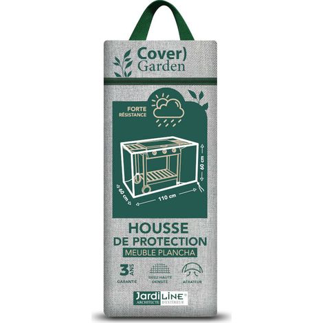 Housse de protection Cover Garden pour meuble plancha - 110 x 60 x 60 cm - Jardiline