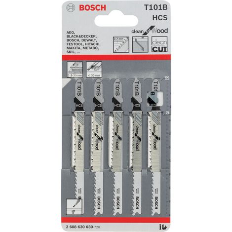 BOSCH-A 5 LAME T 101 B P/SEGHETTO ALTERNATIVO