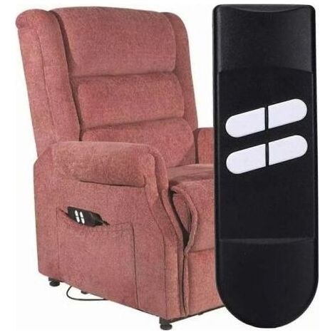 Télécommande manuelle Okin Ashley à 4 boutons et 5 broches pour fauteuil inclinable électrique ou fauteuil releveur. (1/5)