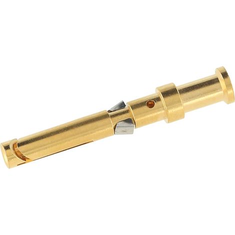 HARTING D-Crimpkontakt Kontaktbuchse (F) 0,5mm² AWG20 gold, 1 Stück Werkstoff Kupferlegierung - 1 Stück (1/2)