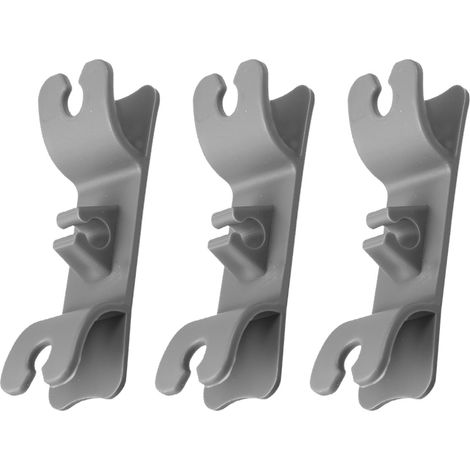 Attache-Câble - Pour Mixeur Cuisine, Blender, Cafetière, Cuiseur Sous Pression, Bouilloire Électrique - Fixation Adhésive 3M - Lot de 2 (1/5)