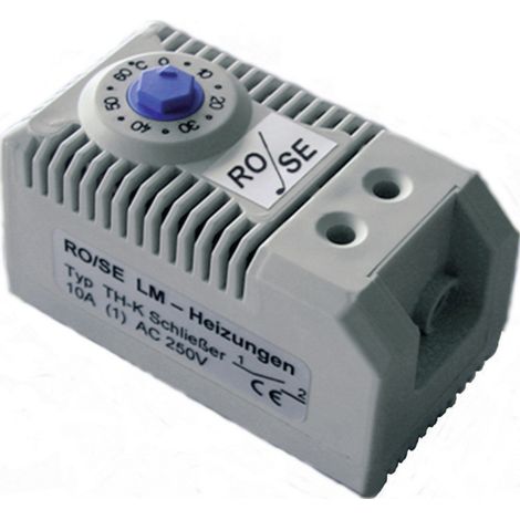 Rose LM Schaltschrankheizungs-Thermostat TH-K  1 Schließer (L x B x H) 60 x 32 x 43 mm  1 St.
