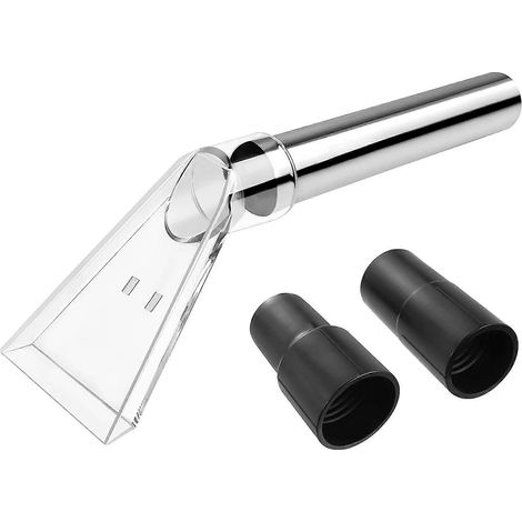 Aspirateur manuel avec tête transparente pour le nettoyage des tissus d'ameublement, des tapis et des matelas, et pour le nettoyage intérieur de voiture. (1/5)