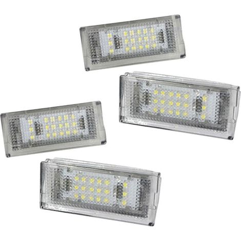 4 x 18 LED Kennzeichenleuchten für BMW E46 4-türige Limousine 325i 328i 99-03 ( )