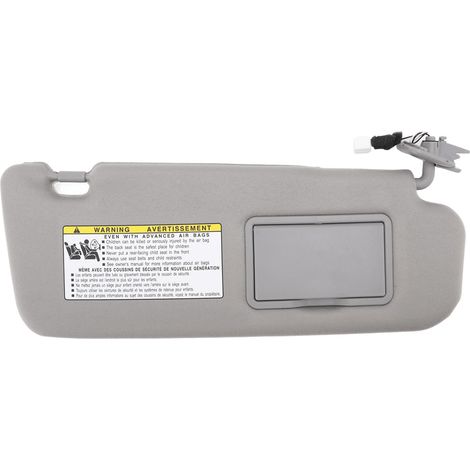 Pare-Soleil Assy Gris Blocage UV 852013K010QD Pare-Soleil avec Miroir Remplacement Direct du Pare-Soleil Intérieur de la Voiture Remplacement pour Sonata 2006-2008 (Droite). (1/5)