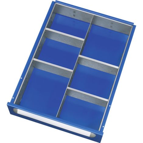 Kit de compartimentation Rau tiroir-E H 120-360mm 1 séparateur + 4 parois enfichables