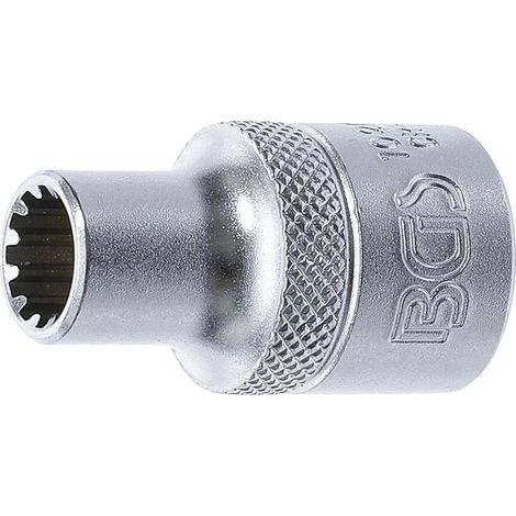 Douille pour Clé Gear Lock 12,5 mm (1/2) - 9 mm - Acier Résistant - Prise Sûre et Durable, Cliquet 1/2 - D-Work (1/5)