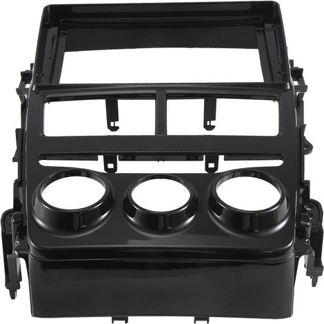 Adaptateur de façade d'autoradio 2 DIN pour Toyota Vios Yaris 2018-2020 (conduite à droite), écran 9 pouces, lecteur DVD, kit de montage (boîte manuelle) (1/5)