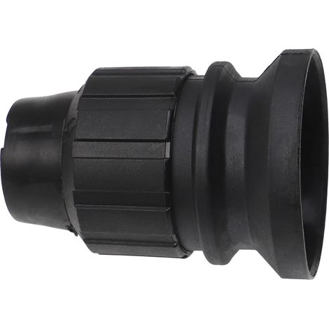 vhbw SDS Chuck compatible with Hilti TE 14, TE 15, TE 1, TE 15-C, TE 18-M Screwdriver, Drilling Machine - 1 cm Internal Diameter Black