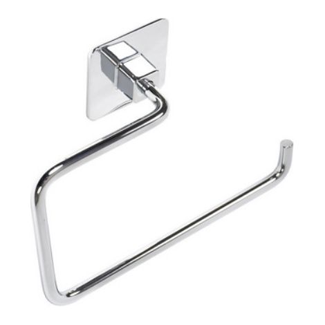 ASCIUGAMANI AD ANELLO MOD. COLD WIND Cromo cm 18 x h.12 x 7 METAF