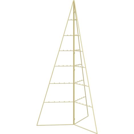 Albero di Natale in metallo con supporto pieghevole KUOPIO vidaXL (1/5)