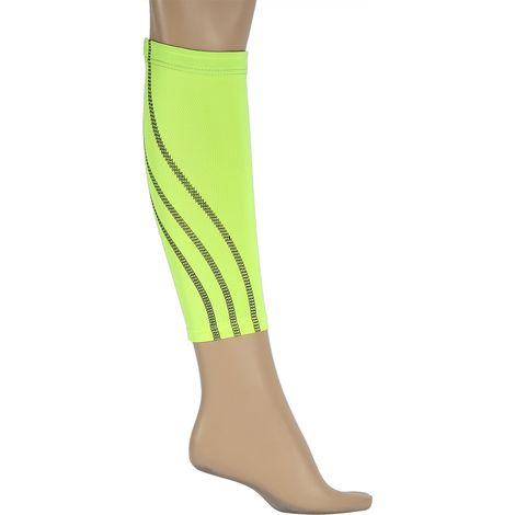 Manchon De Compression Mollet - Support Jambes En Polyester Élastique - Pour Course Et Récupération Sportive - Taille M (1/5)
