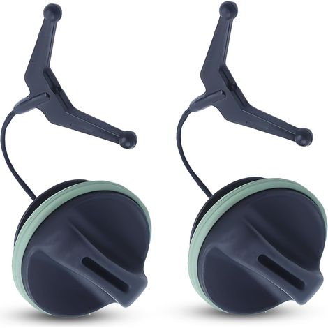 2 bouchons de réservoir d'essence pour tronçonneuse Husqvarna 362 365 371 372 385 390 394 395 3120 537215202 (1/5)