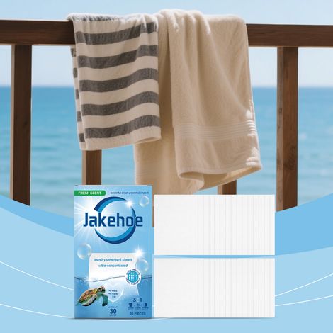 Laundry detergent sheets for daily cleaning, removing stubborn stains, gentle on skin, and with a lingering fragrance – 30pieces -- BIEMMEDUE (1/5)