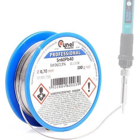 Estaño Cynel Sn60Pb40-SW26 0,70 100 g