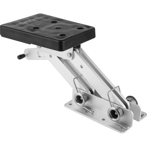 Support moteur hors-bord en aluminium réglable pour moteur auxiliaire 2-temps 7,5-20CV (1/5)