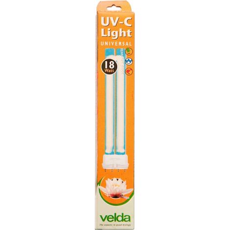Velda 126625 UV-C PL - Lampadina di Ricambio da 18 W