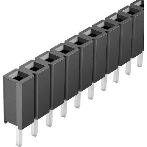 Fischer Elektronik Buchsenleiste (Standard) Anzahl Reihen: 1 Polzahl je Reihe: 36 10026998 1 St. (1/2)