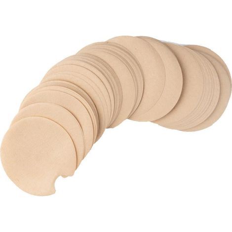 Filtre En Papier - Pour Capsule Réutilisable Tassimo - Diamètre 27 mm - Compatible Système À Dosette - 50 Pièces