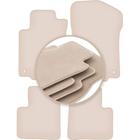 Tappetini beige PREMIUM per: Mercedes ML W164 SUV 2005-2011
