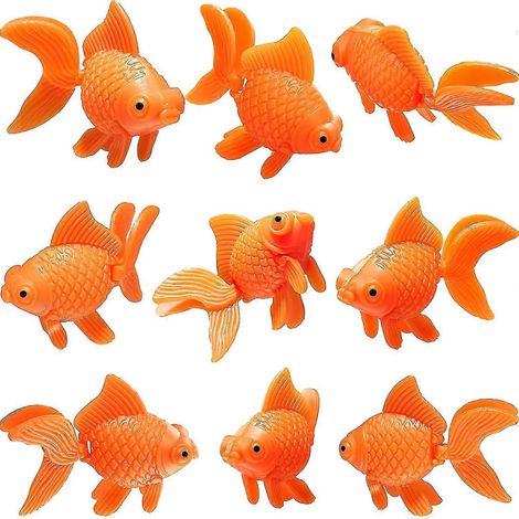 Künstliche Aquarienfische, Kunststofffische, realistische Dekoration, 15 Stück (1/5)