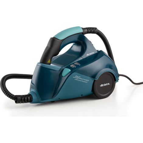 Ariete 4145 XVapor Comfort, Pulitore a vapore, Uccide 99,9% germi e batteri, Kit accessori, Vapore continuo 45', 1500W, 5 bar, Blu