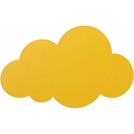 Applique Murale En Nuage Pour Chambre D'Enfants Lampe De Nuit A Led Appliques Murales Decoratives Couloir Forme De Nuage, Jaune Rechauffez Light & S - Jaune Rechauffez Light & S (1/5)