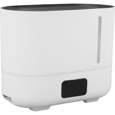Humidificateur à flammes 3L grand volume aromathérapie chauffante 4 niveaux silencieux réservoir eau visible bureau maison (1/5)