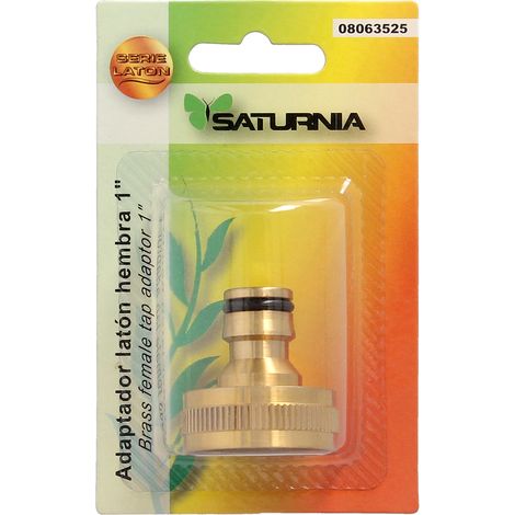 Adaptateur de tuyau en laiton 1" femelle