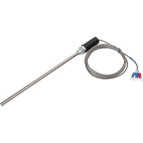 Sonde thermocouple M12 PT100 en acier inoxydable, capteur de température, 200 mm, 0-400 °C, 2 m (1/5)