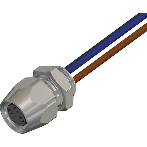 Connecteur circulaire 3 contacts, raccordement Cage à ressort ( Prix pour 1 )