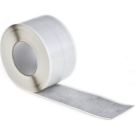 Desineo – Bande d'étanchéité adhésive 10 cm x 5 m – Pour receveur de douche prêt à carreler – Étanchéité parfaite entre parois et bac