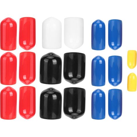 Lot de 20 bouchons de ligne de vide en PVC, tailles assorties 1/8, 3/16, 1/4, 5/16, 3/8 pouce, compatible Chevrolet (1/3)