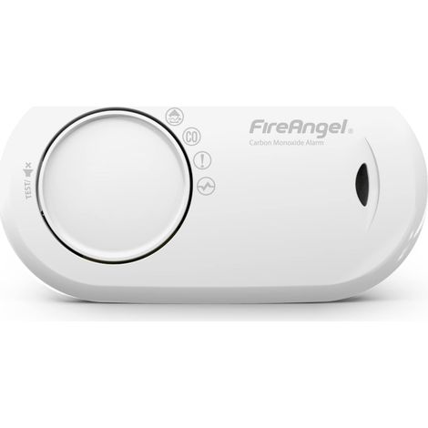 FireAngel FA3820 - Allarme batteria sigillata, 10 anni, monossido di carbonio, trasparente (1/5)